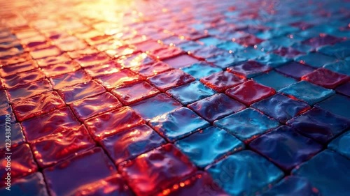 background of squares