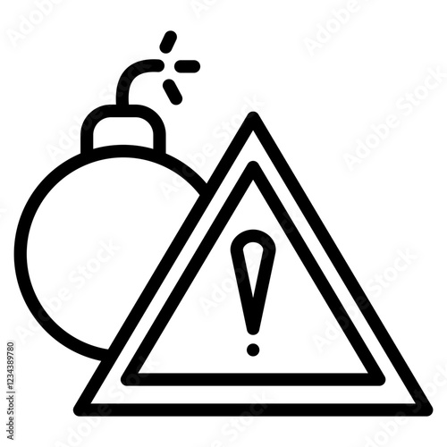 Hacker Alert Icon