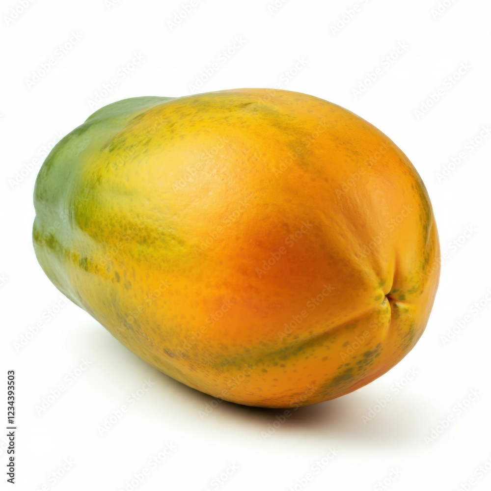 Fresh Whole Ripe Papaya with a Rich Sweet Taste Fresh Whole Ripe Papaya with a Rich Sweet Taste