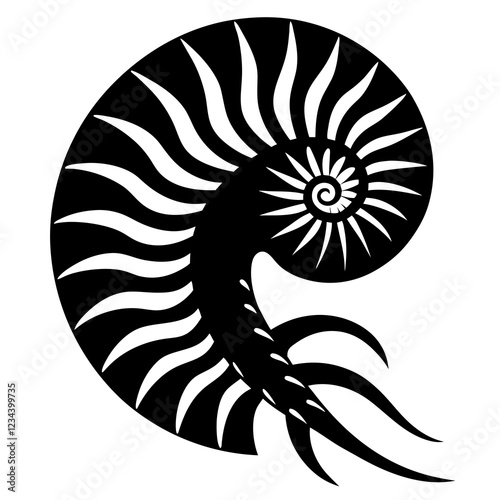 sea animal nautilus