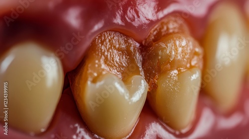 Sore Tooth And Decay. Man Dental Health photo