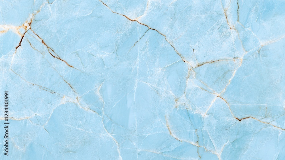 Fototapeta premium High Resolution Seamless Light Blue Marble Texture for Elegant Backgrounds and Designs