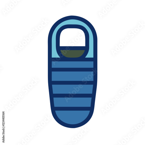 sleeping bag icon design