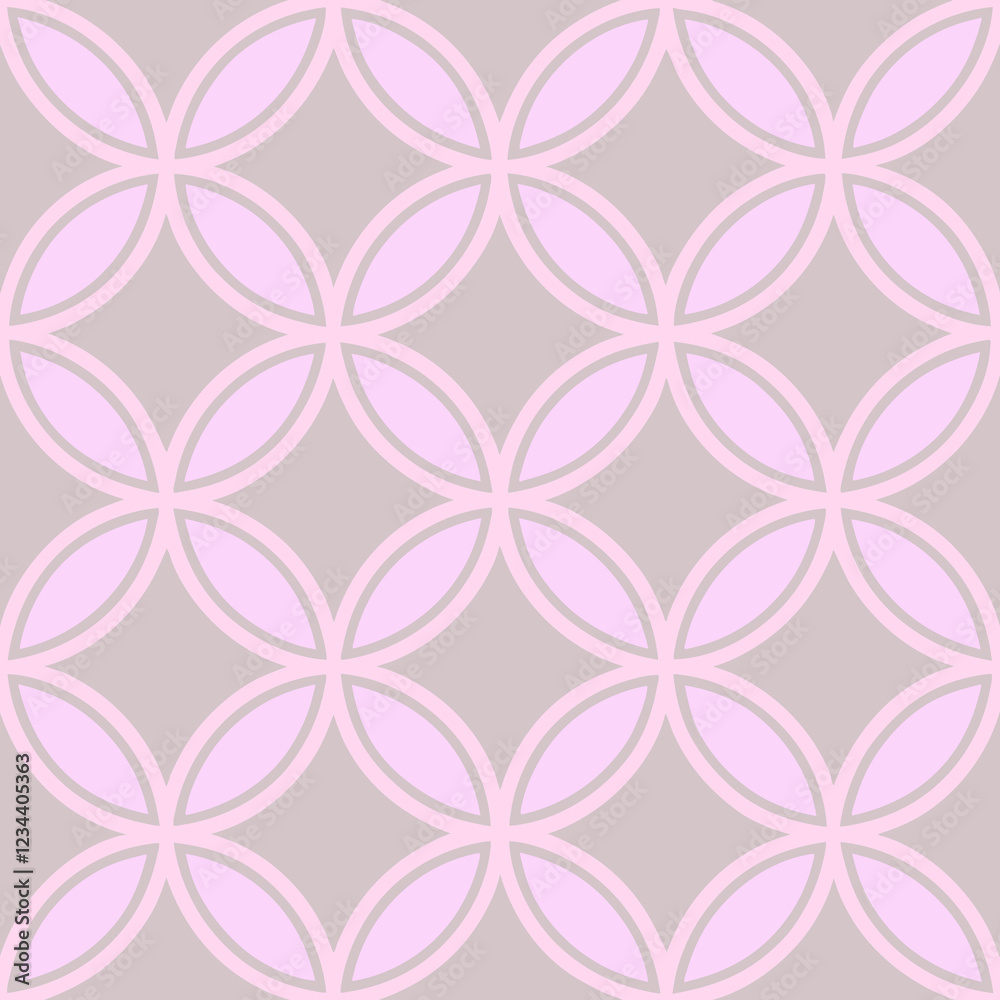 seamless pink and grey pattern