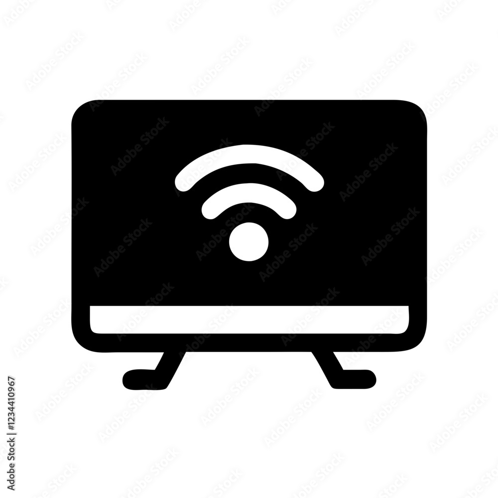 smart tv icon design