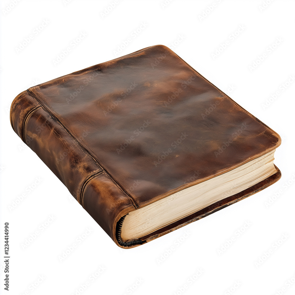 Obraz premium NoteBook Isolated on white Background