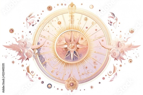 Wallpaper Mural Astrology creativity chandelier astronomy. Torontodigital.ca