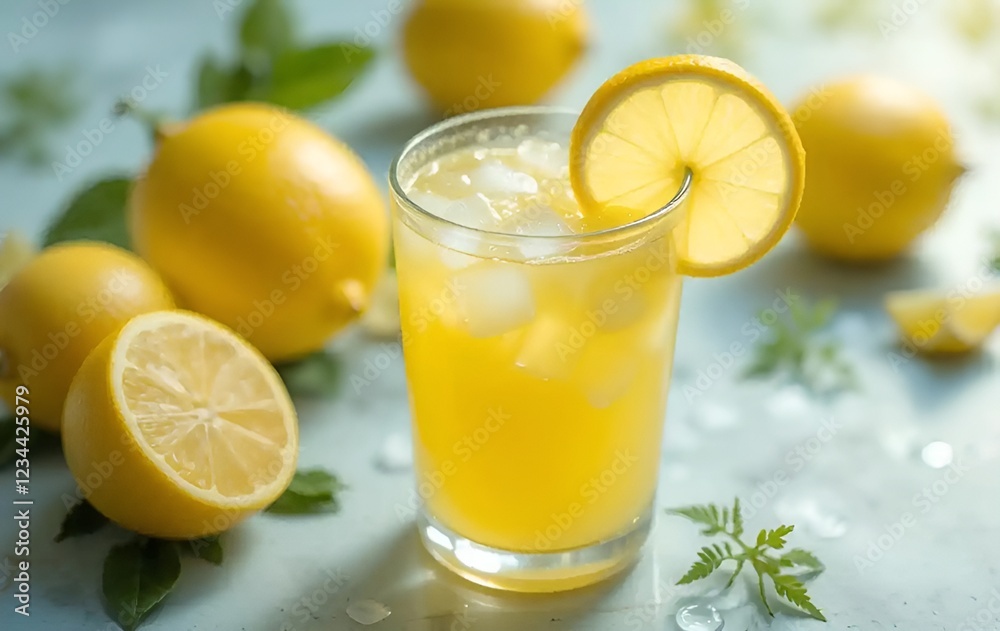 Lemon fresh juice photography Lemon fresh juice photography