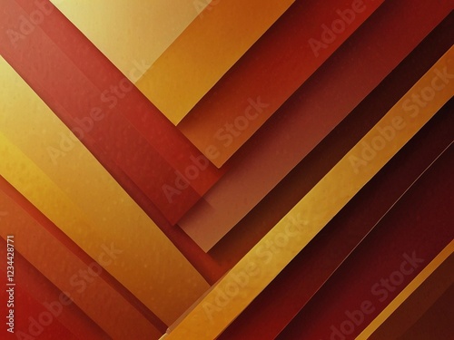 Wallpaper Mural Trendy Abstract Wallpaper, with Slick Glass Pieces. Colorful, Yellow and Orange 3D Render.,Modern Product Stage with Red and Orange 3D Wall. Premium Interior Design Wallpaper. Torontodigital.ca