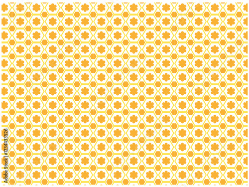 yellow daisy upholstery pattern on white