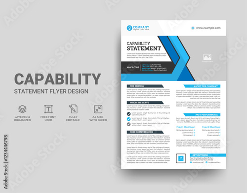 Capability Statement Template Design