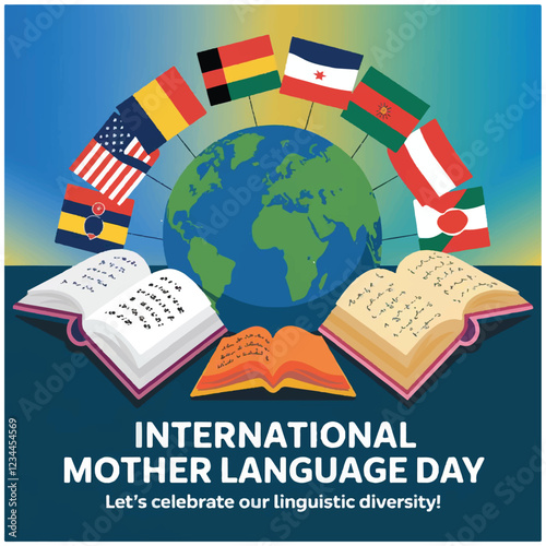 International Mother Language Day flyer 10.eps