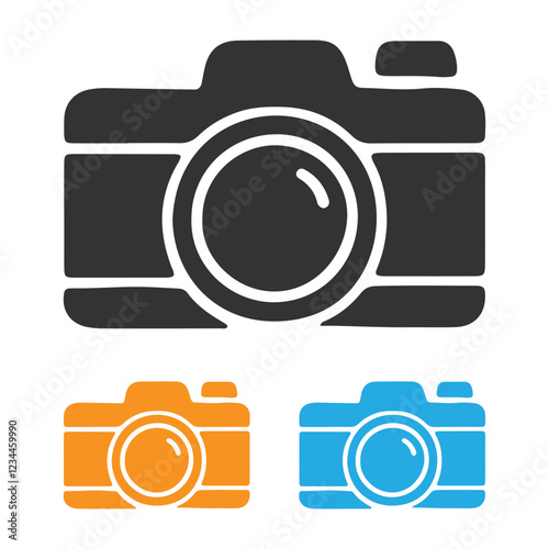 Camera icon, photography icon