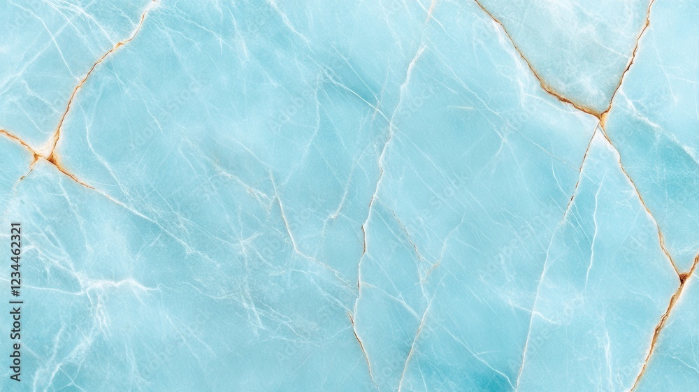 Obraz premium High Resolution Seamless Light Blue Marble Texture for Elegant Backgrounds and Designs