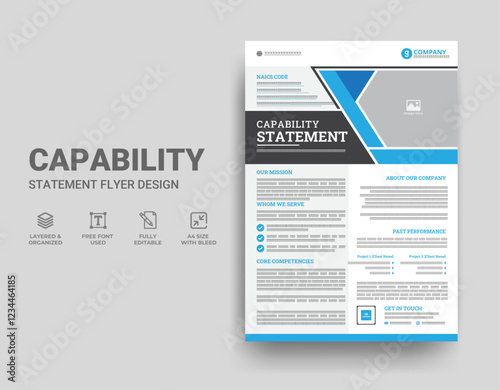 Capability Statement Template Design
