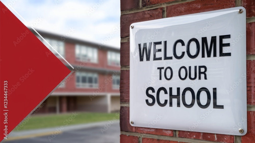 a white, glossy sign with the text a white, glossy sign with the text