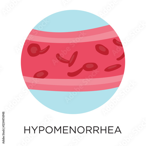Vector Hypomenorrhea Icon