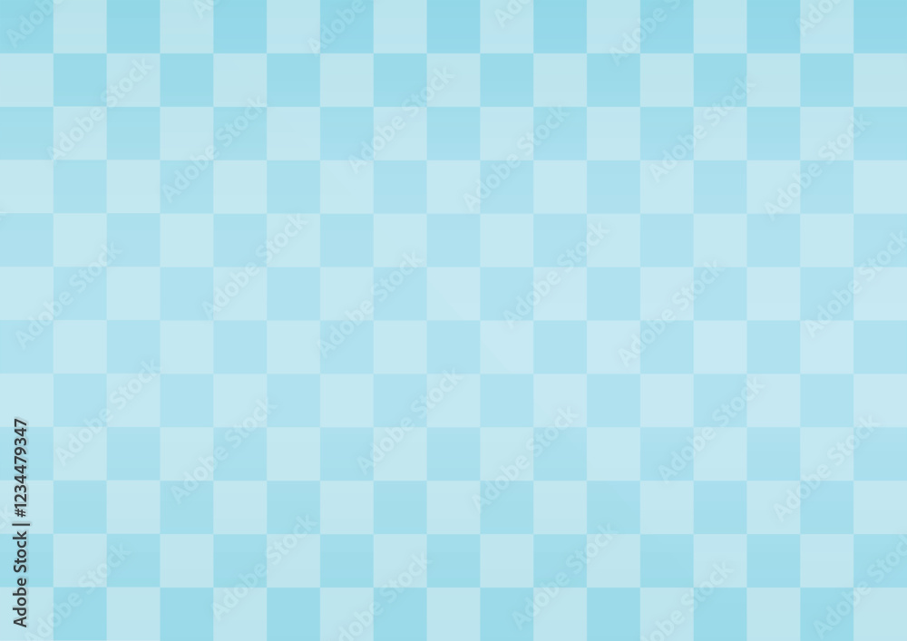 Checkered pattern background. Blue gradient. Retro design. Checkered pattern background. Blue gradient. Retro design.