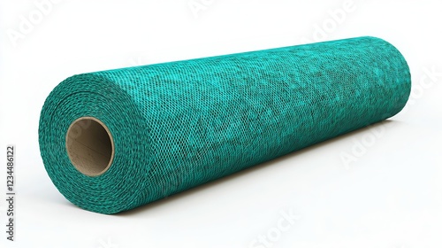 High Quality UV Resistant Greenhouse Netting Roll on White Background