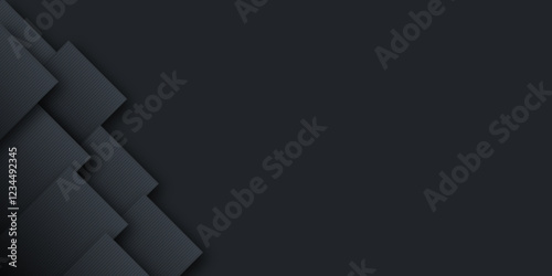 Abstract Gray Square Background