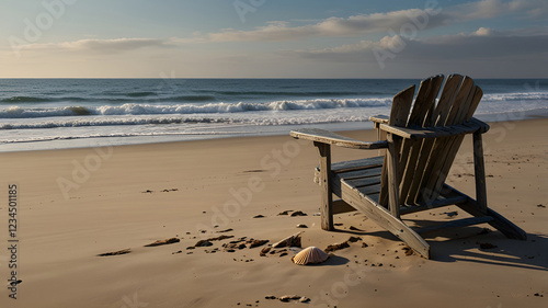 chair on the beach