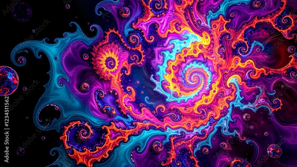 Cosmic Explosion Fractal Wallpaper Cosmic Explosion Fractal Wallpaper