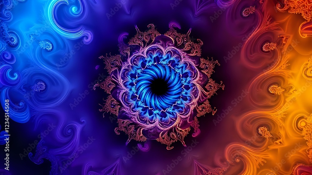 Cosmic Swirl: Vibrant Mandelbrot Set Fractal Art Cosmic Swirl: Vibrant Mandelbrot Set Fractal Art