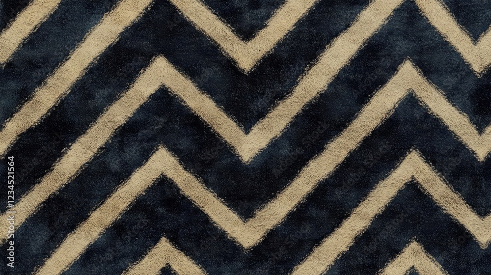 Abstract Chevron Textile Pattern Abstract Chevron Textile Pattern