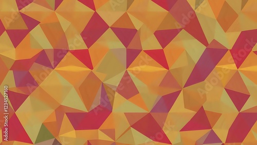 Vibrant Abstract Geometric Pattern Background with Dynamic Triangular Shapes photo