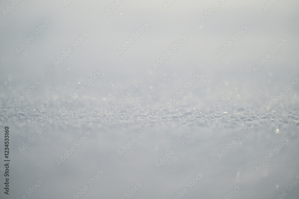 Obraz premium snow falling in the rain