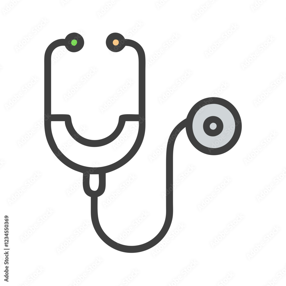stethoscope icon design stethoscope icon design