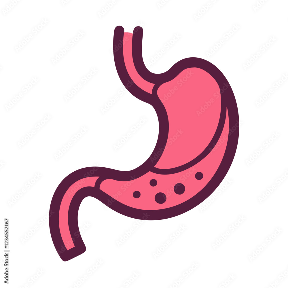 stomach icon design stomach icon design