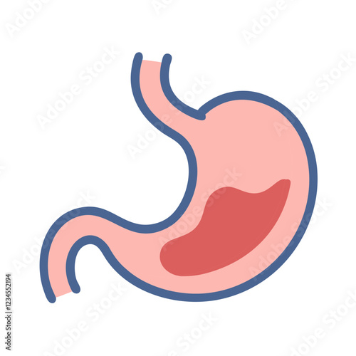 stomach icon design