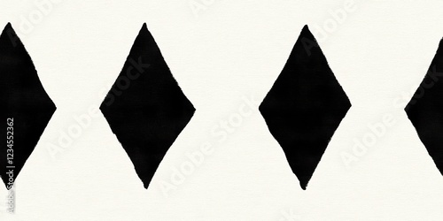 Black Diamonds Pattern: A m...