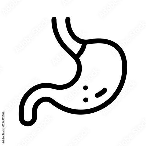stomach icon design