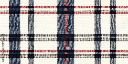 Blue, Red, and Black Plaid ...