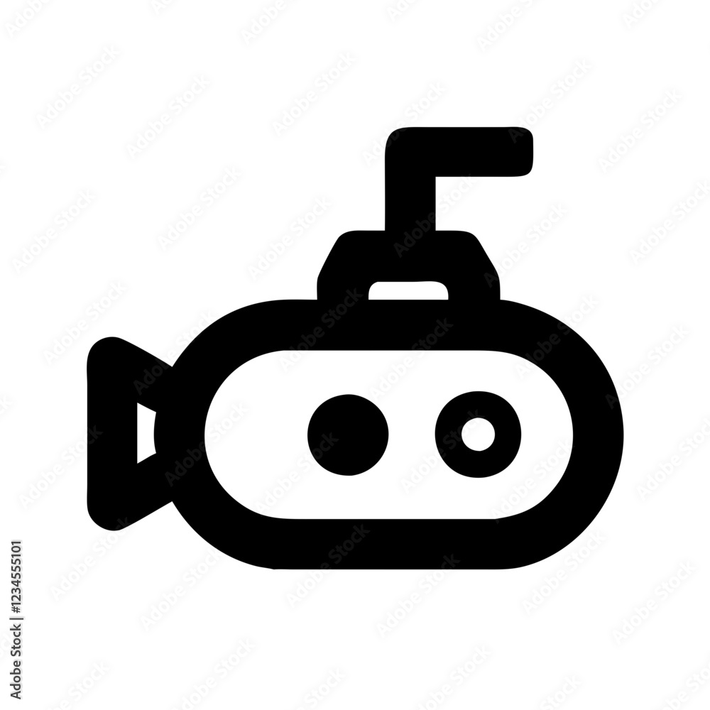 submarine icon design