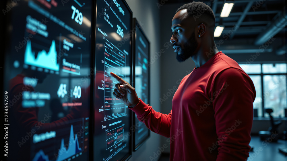 Obraz premium Data Analysis Insights and Visualization Techniques