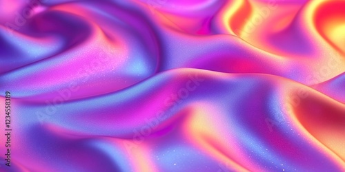 Abstract Flow: Shimmering w...