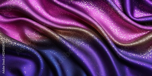 Shimmering Silk Drape: Luxu...
