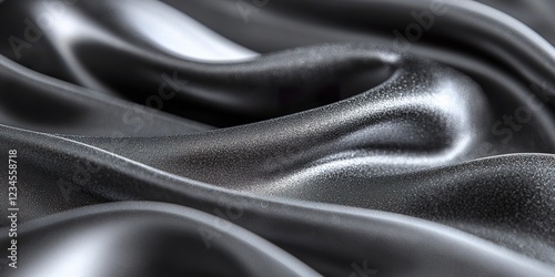 Silver Satin Swirls: A mesm...