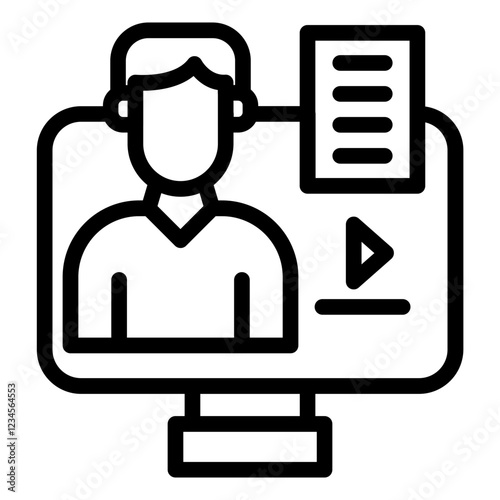 Video Lecture Icon