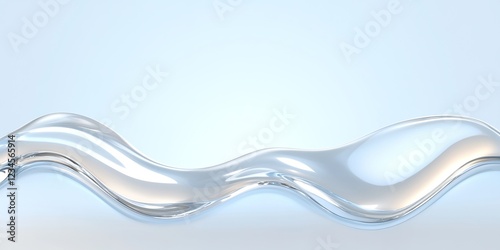 Liquid Silver Flow: Abstrac...