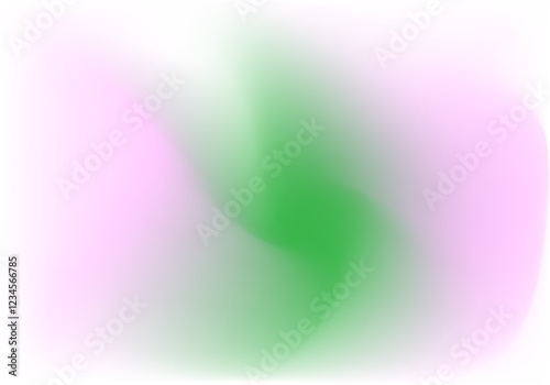 Pink goes well with green gradient