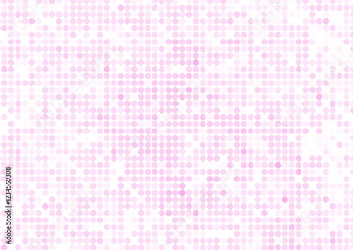 Minimal pastel dotted pattern in soft pink shades. The small regular dots form a gentle and modern abstract background suitable for decoration or digital design.