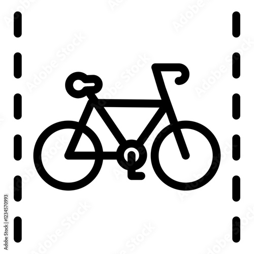 Bike Lane Icon