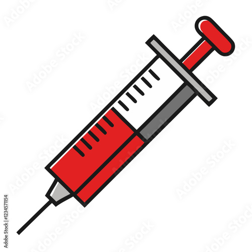 syringe icon design