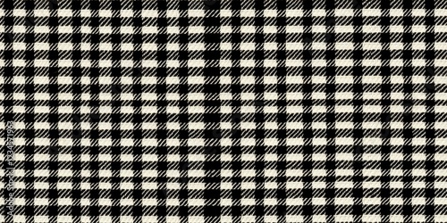 Black and White Gingham Tex...