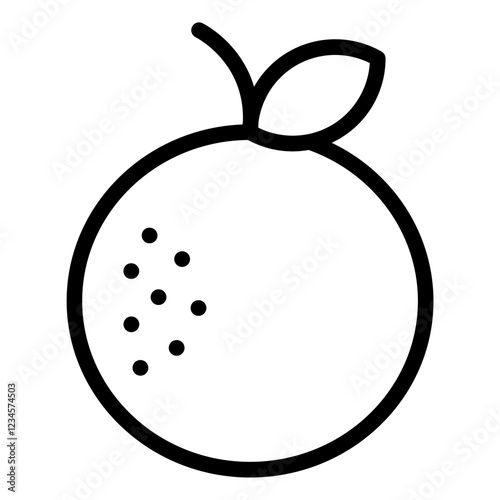 Tangerine Icon