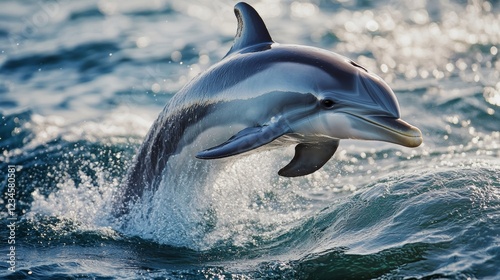 A dolphinâ€™s playful jump is both a dance and a language of joy. 